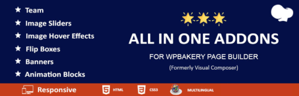 All In One Addons for WPBakery 3.6.4 Page Builder (formerly Visual Composer)