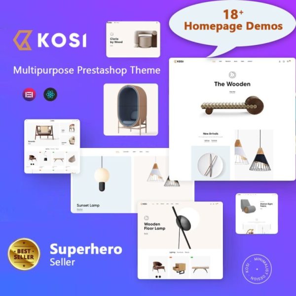 Kosi Elementor PrestaShop Theme v1.0.1